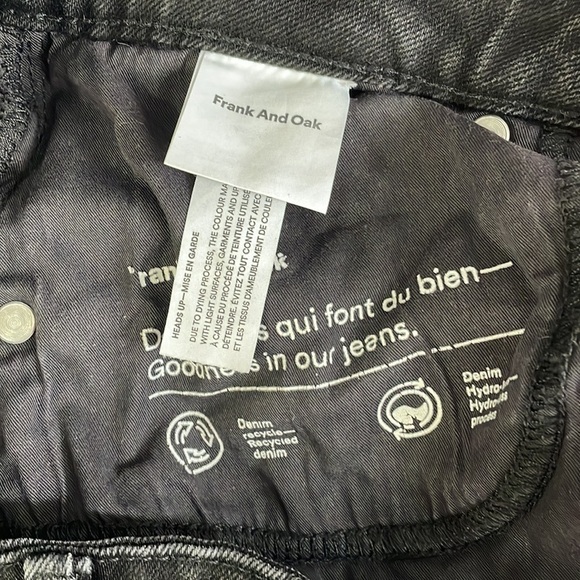 Frank and Oak Karen Kick Flare Jeans - Picture 9 of 10